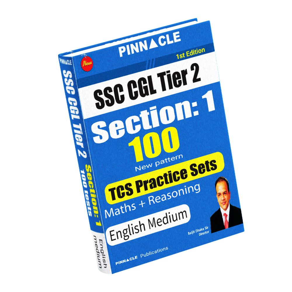SSC CGL Tier 2 Section 1: (Maths+ Reasoning) 100 Tests English medium 
